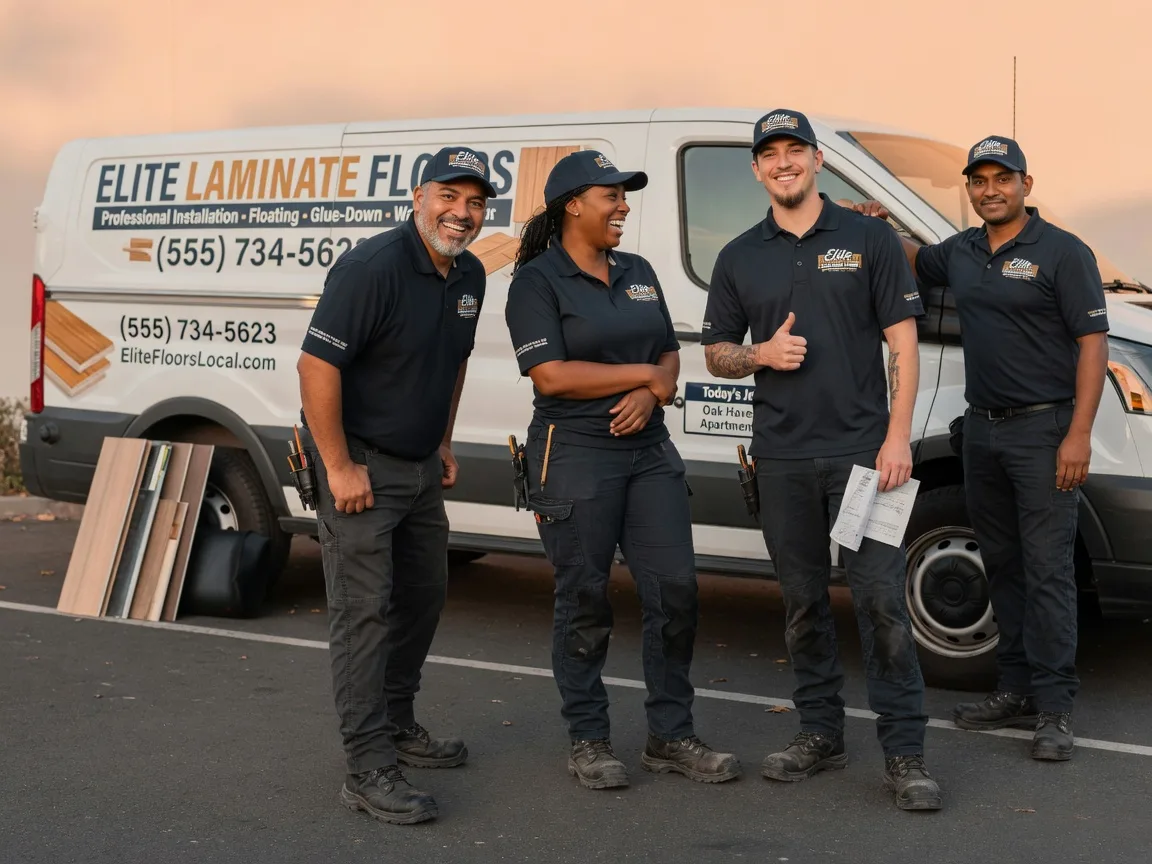 Laminate flooring installation company in Marion, OH